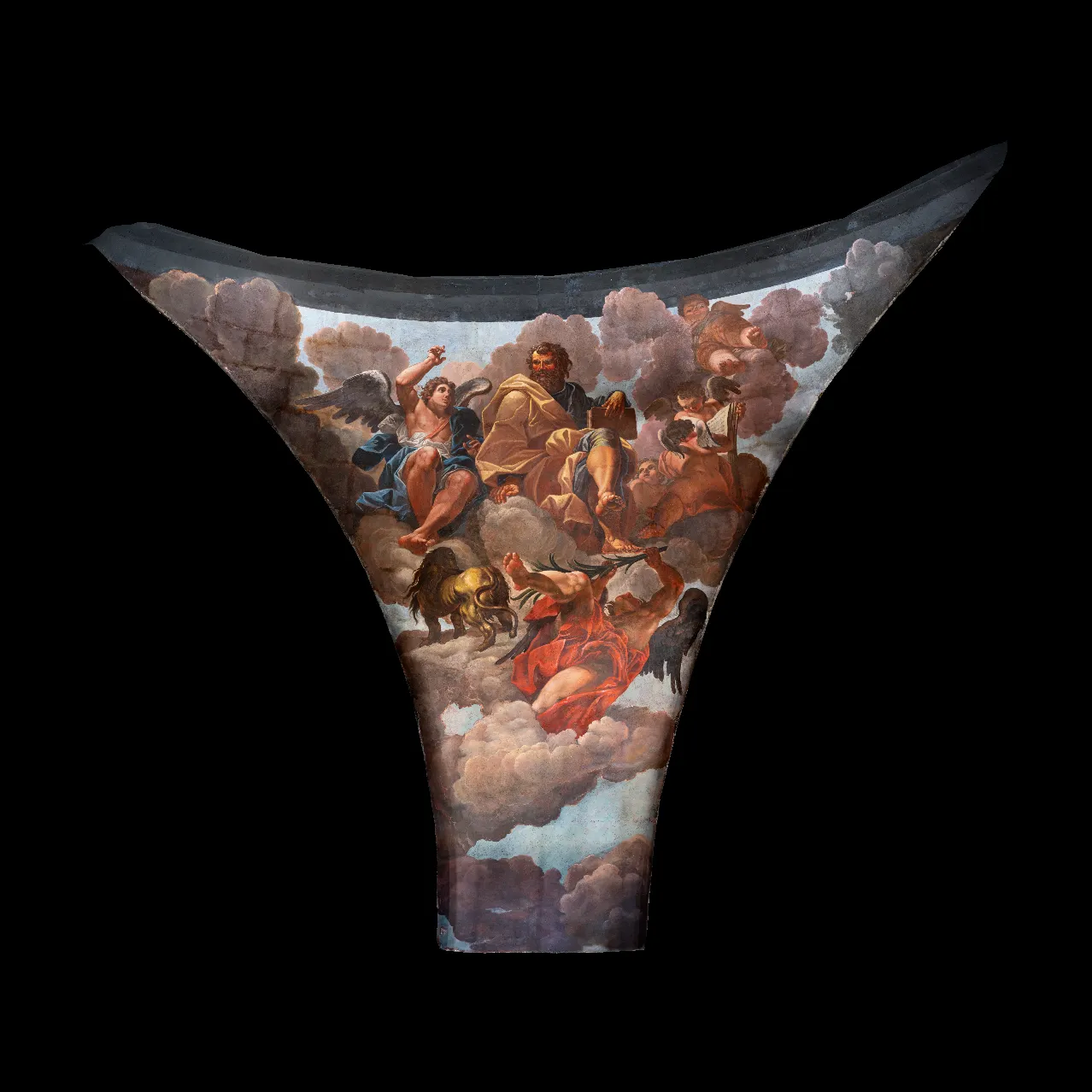 Modèle 3D photogrammétrique d’un décor de Notre-Dame à Nancy